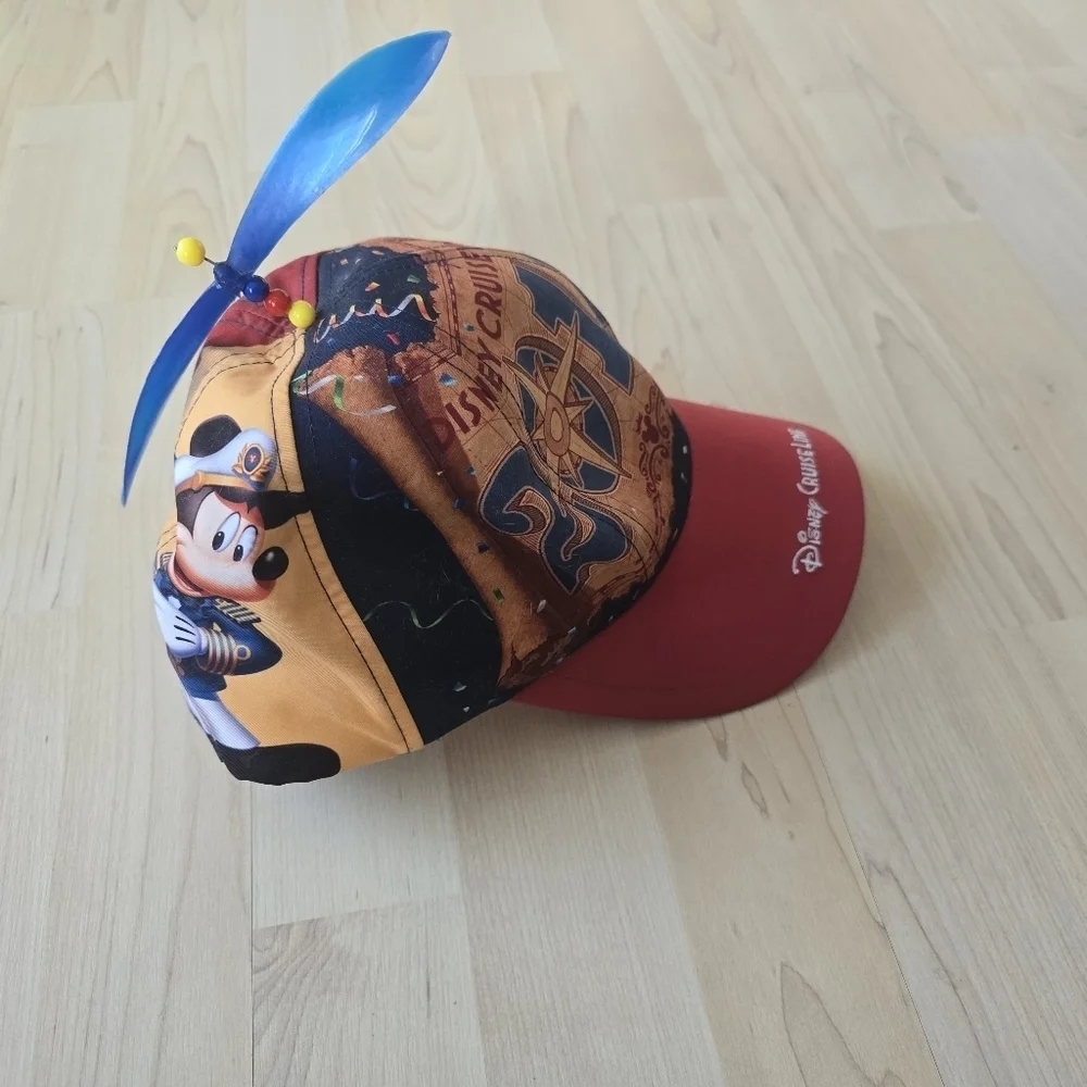 Walt Disney Cruise line kids youth Mickey Mouse Donald Duck cap hat